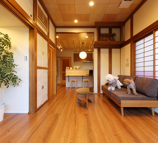 やさしい木々に包まれて…和風モダンの住まい