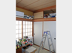和室は残したまま一体化