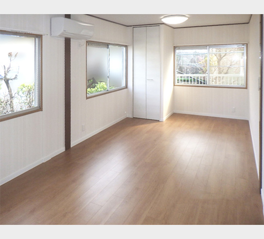 2世帯同居に向けた内装改修